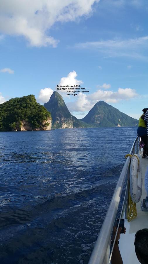 Eden Crest Villa Anse La Raye Luaran gambar
